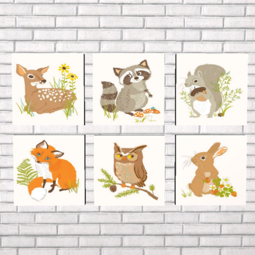 Second Life Marketplace {RD} Forest Friends Wall Art